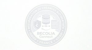 Badge RECOLIA Connect — solution de récupération automatisée de créances BtoB connectée aux plateformes PDP de la réforme e-facturation obligatoire 2026, France